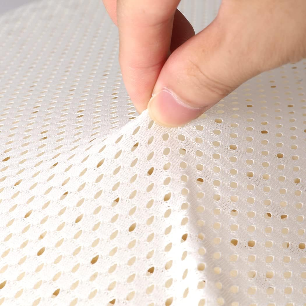 Dreamz Luxurious Soft Memory down Natural Latex Pillow Removable Cover, 2 Piece image number 3