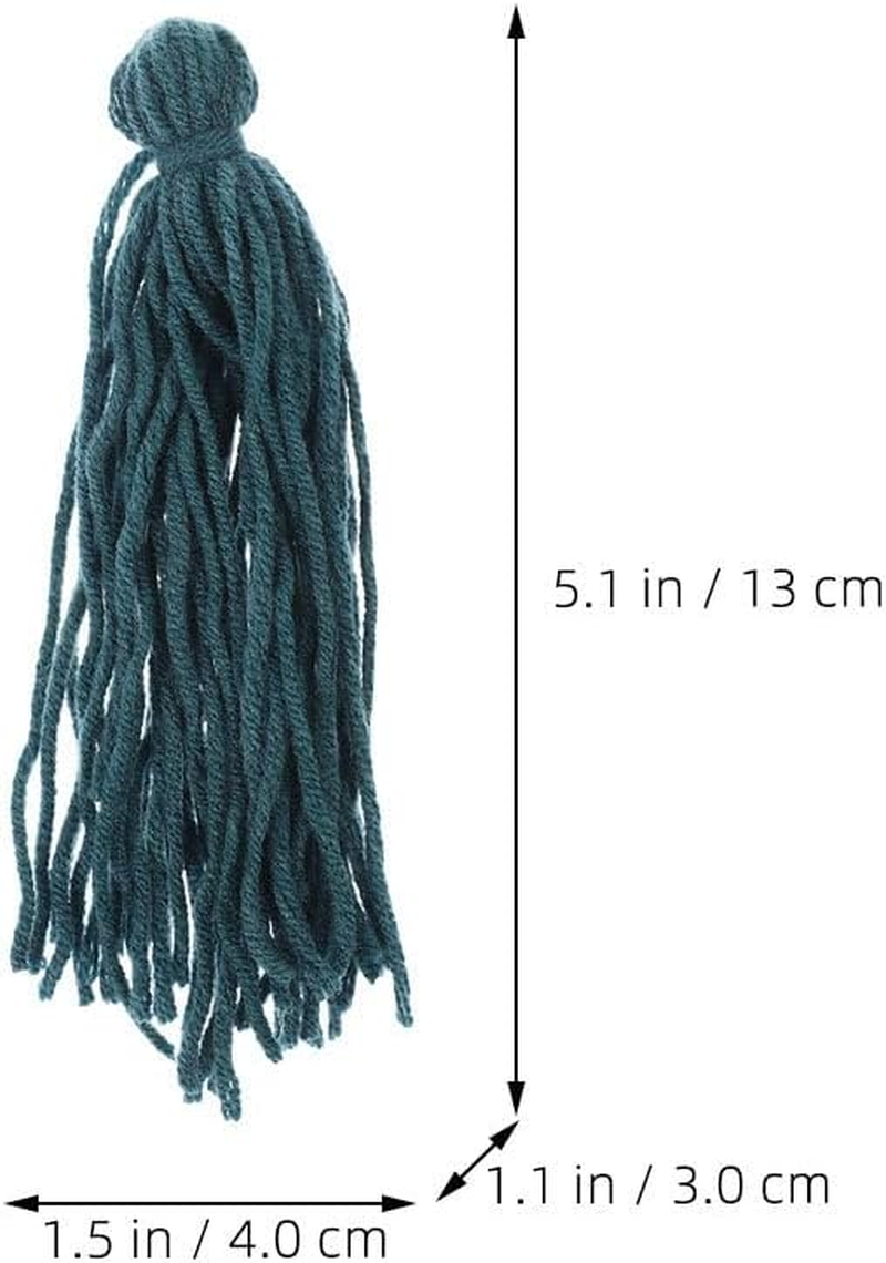 Yardwe Fish Spawning Mops, 10Pcs Floating Fish Breeding Mops for Egg Laying Aquatic Pet Breeding Mop Safe Baby Fish Hideout Decorative Aquarium Grass Spawning Place, D1Z3SK40VJF5915Y1Y11B image number 5