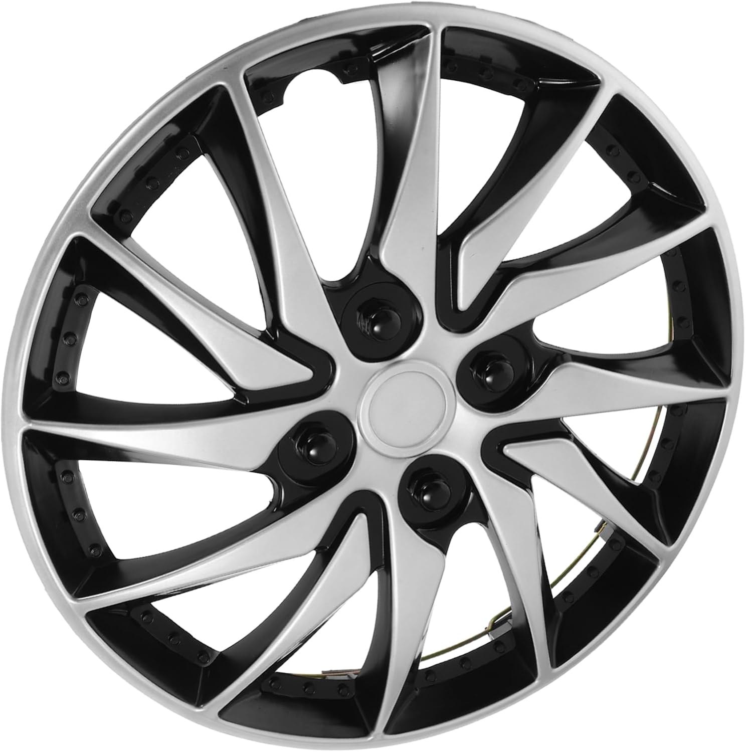 TIDTALEO 14 Inch Car Wheel Hubcap Cover PP Material Easy to Clean Protect Steel Wheel for 14" Rims Auto Upgrade Appearance Accessory image number 2