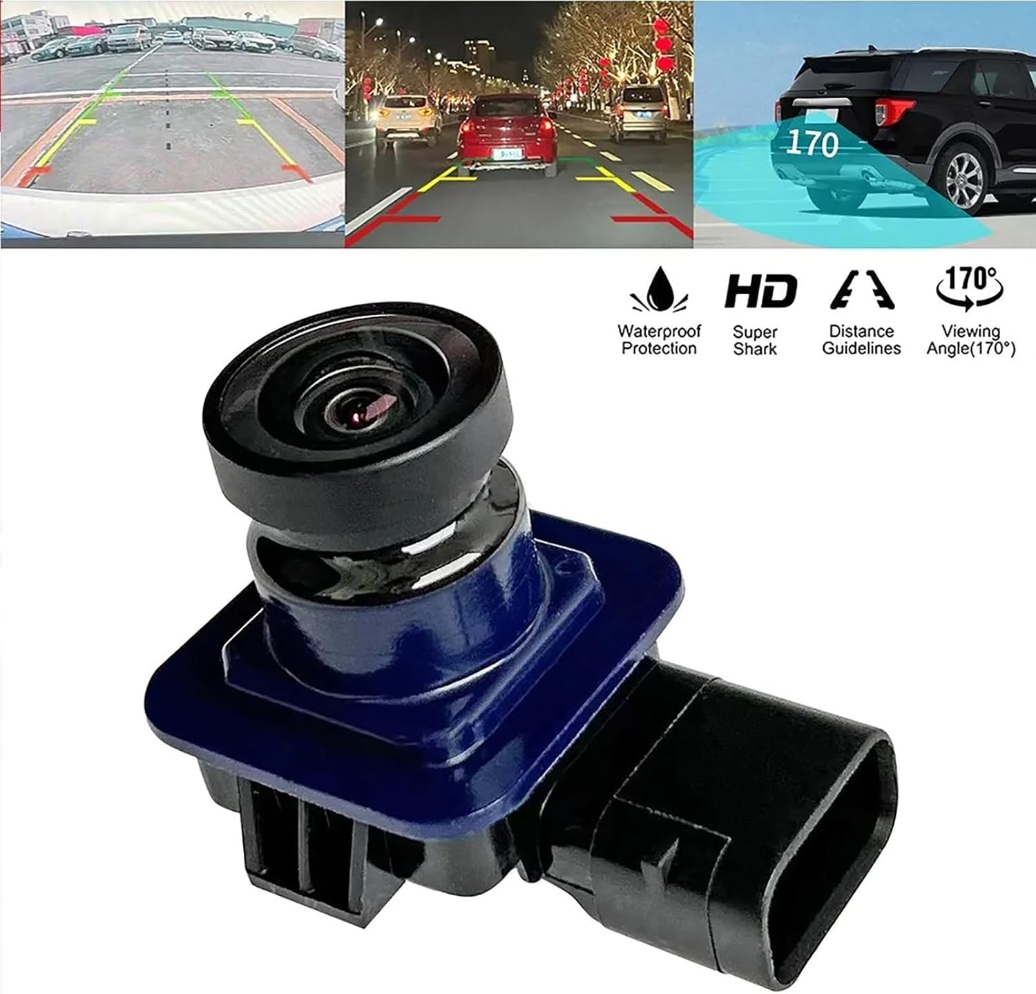 Replacement Car Rear View Backup Camera for Ford Edge 2011-2015 BT4Z-19G490-B image number 3