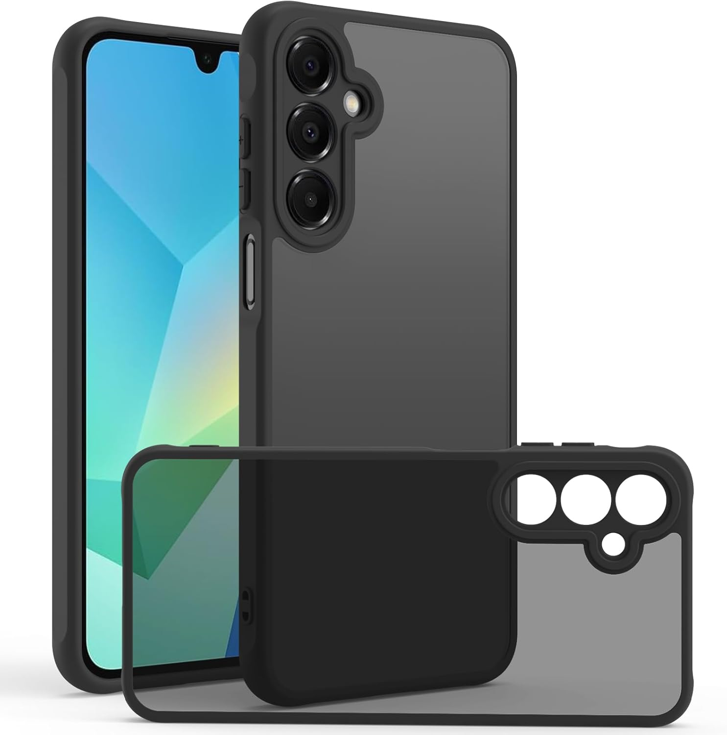 Matte Case for Samsung Galaxy S23 Ultra Case, Shockproof Drop Protection Anti-Fingerprint, Frosted Translucent Back Phone Cover for Samsung S23 Ultra Case 5G