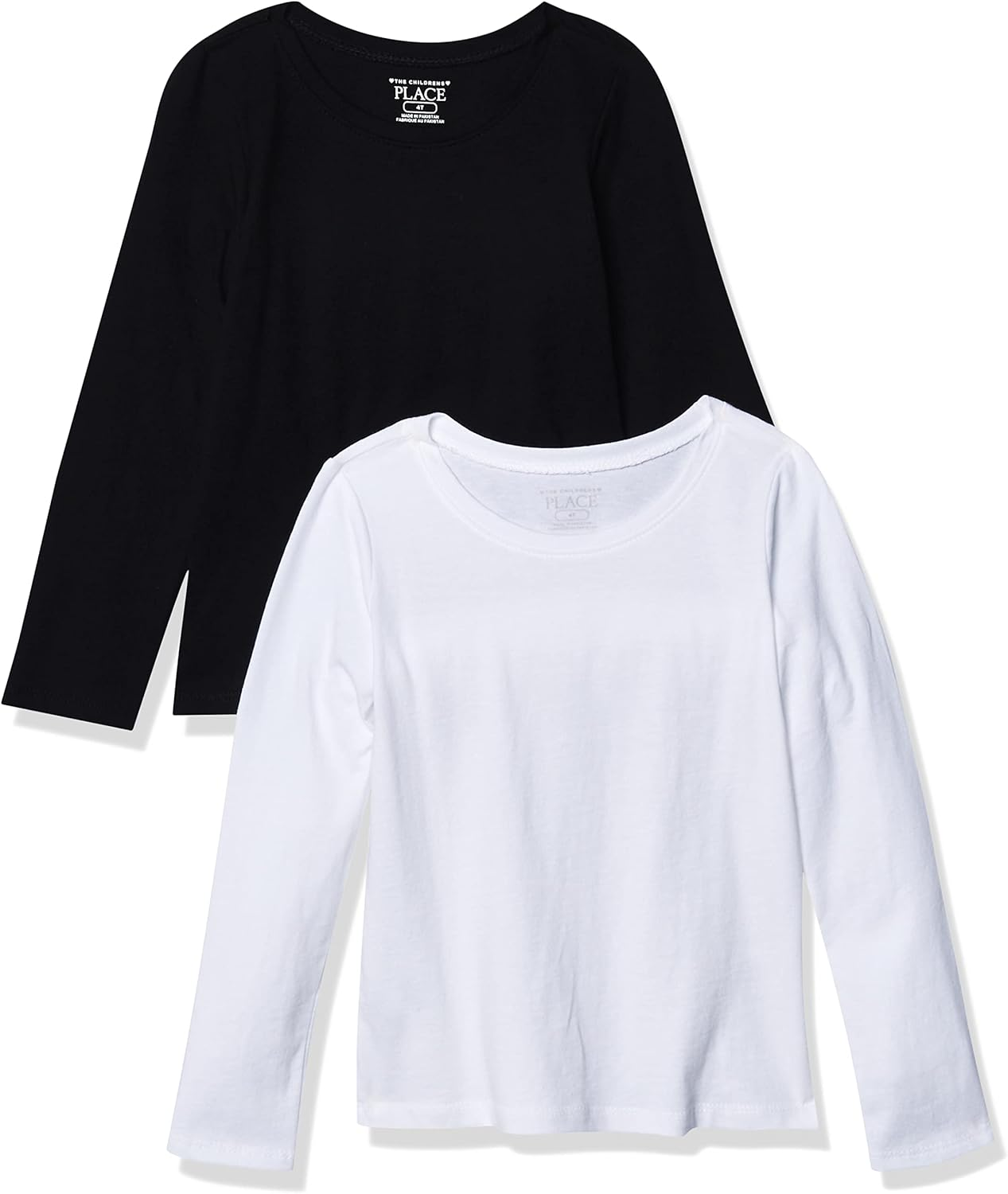 The Children'S Place Baby Girls Basic Long Sleeve Layering Tees