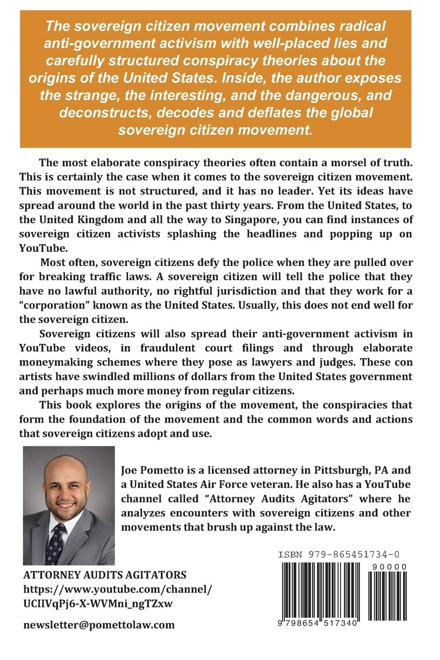 SOVEREIGN CITIZENS: Deconstructing, Decoding and Deflating the World'S Most Notorious Anti-Government Movement