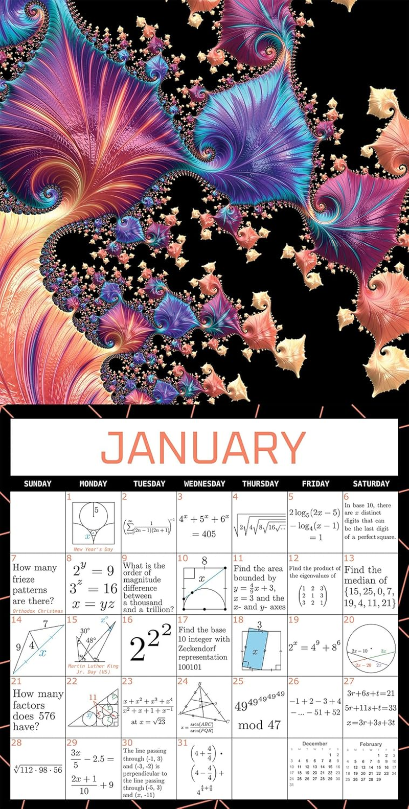 Your Daily Epsilon of Math Wall Calendar 2024: 147 image number 2