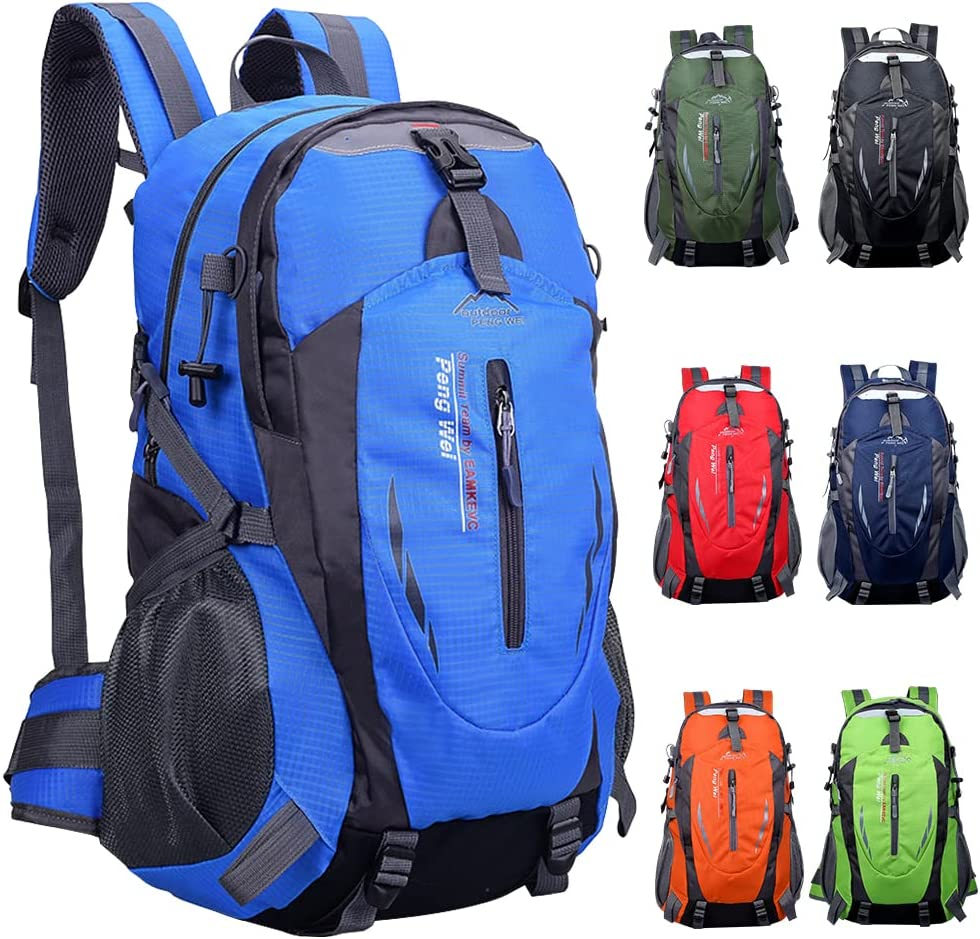 Hiking Backpack 40L Large Waterproof Hiking Camping Bag Travel Backpack Outdoor Luggage Rucksack image number 2