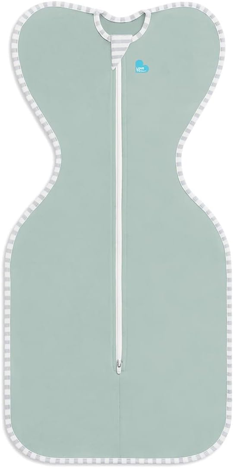 Love to Dream Swaddle UP, Baby Sleep Sack, Self-Soothing Swaddles for Newborns, Snug Fit Helps Calm Startle Reflex, Newborn Essentials Must-Haves, Lite 0.2 TOG, Sleep Sack, 8-13 Lbs, Soft Blue