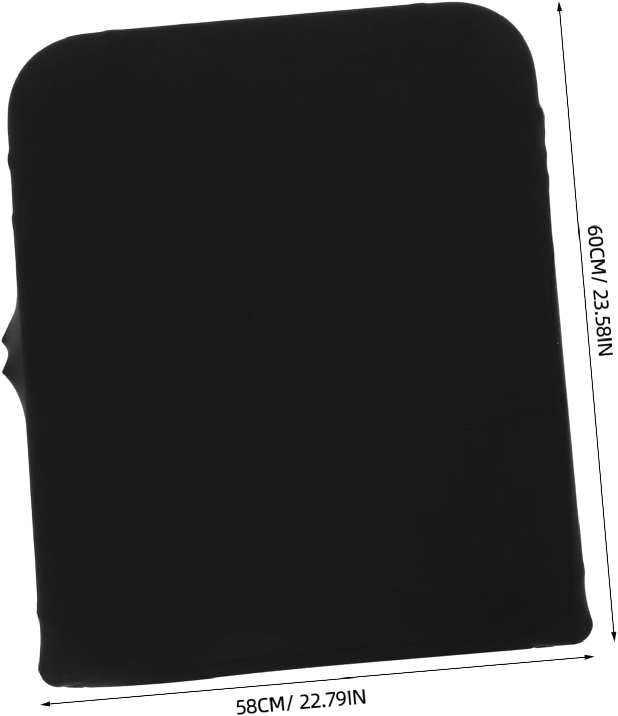 Ifundom Elastic Heater Protection Cover Fits Indoor Heaters Dustproof Radiator Cover Protector for Home Decor Black Stretchable