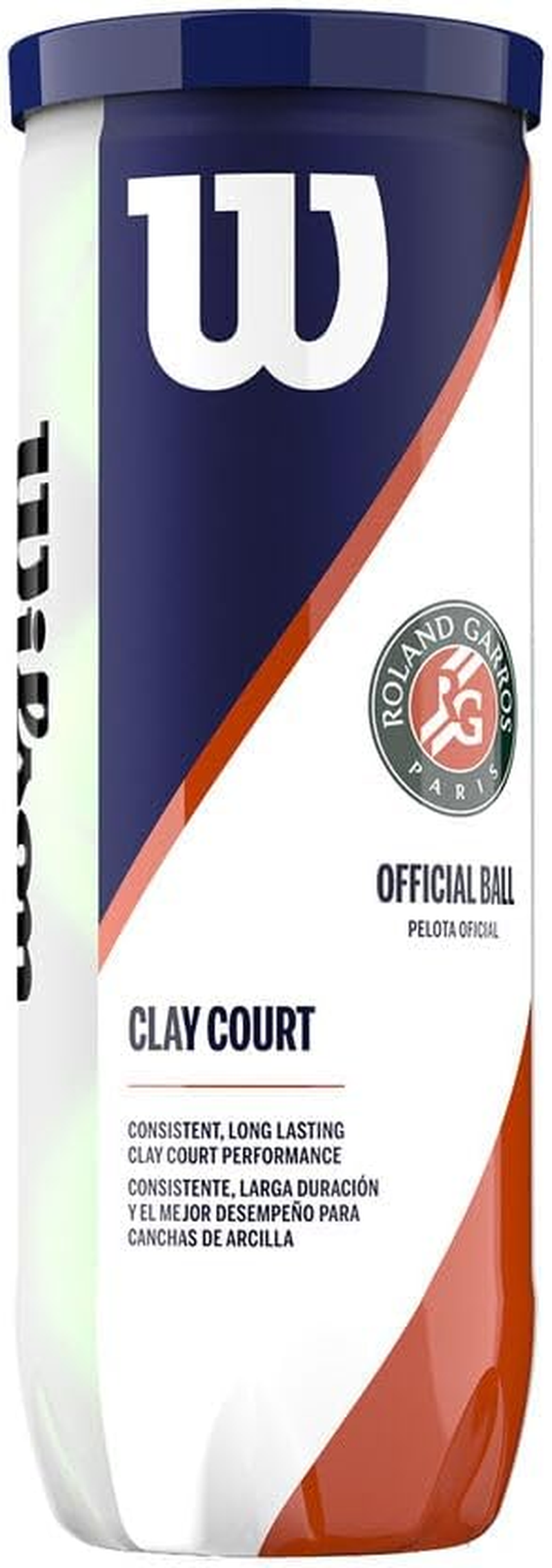 Wilson Roland Garros Official Tennis Balls (1) image number 3