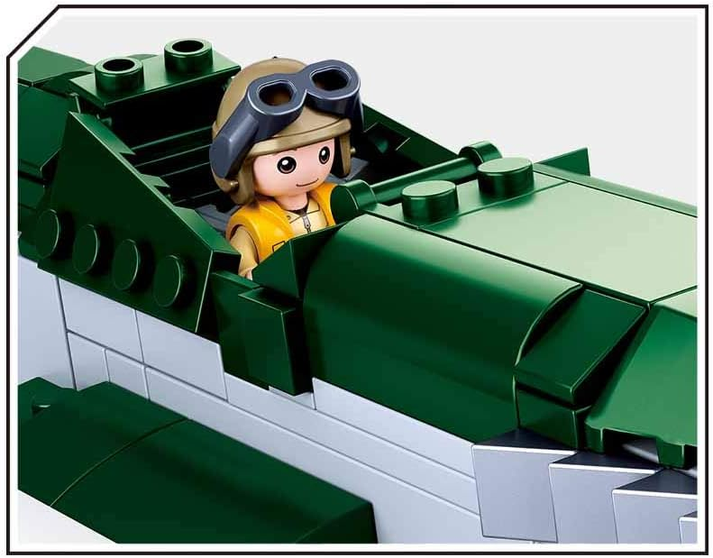 Sluban WW2 P51 Fighter Building Blocks (323 Piece Set) image number 4