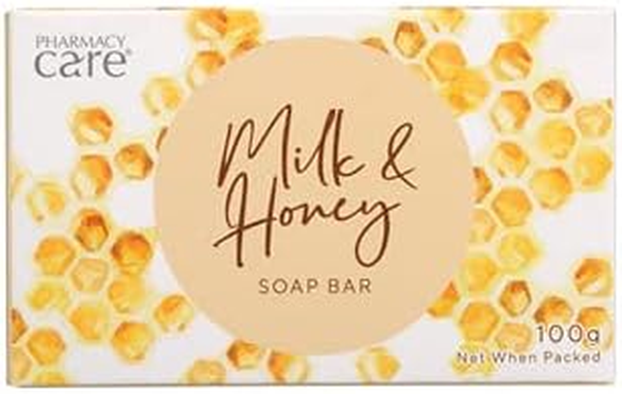Pharmacy Care Soap Bar Milk & Honey 100G