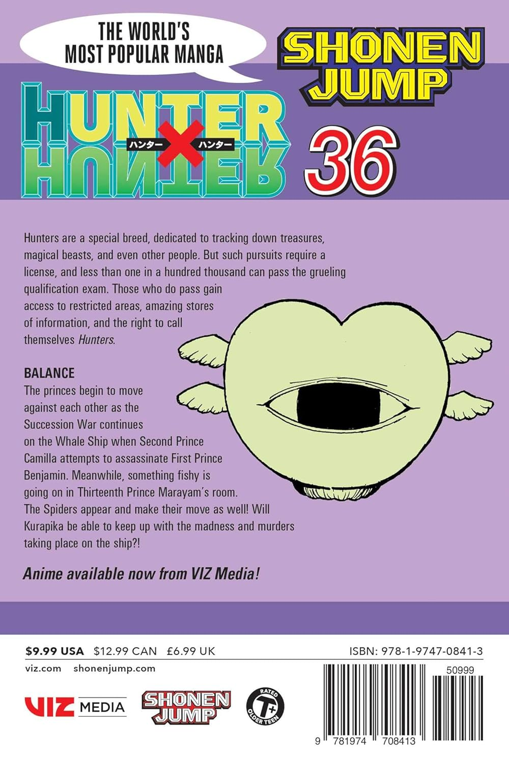 Hunter X Hunter, Vol. 36: Balance: Volume 36 image number 1