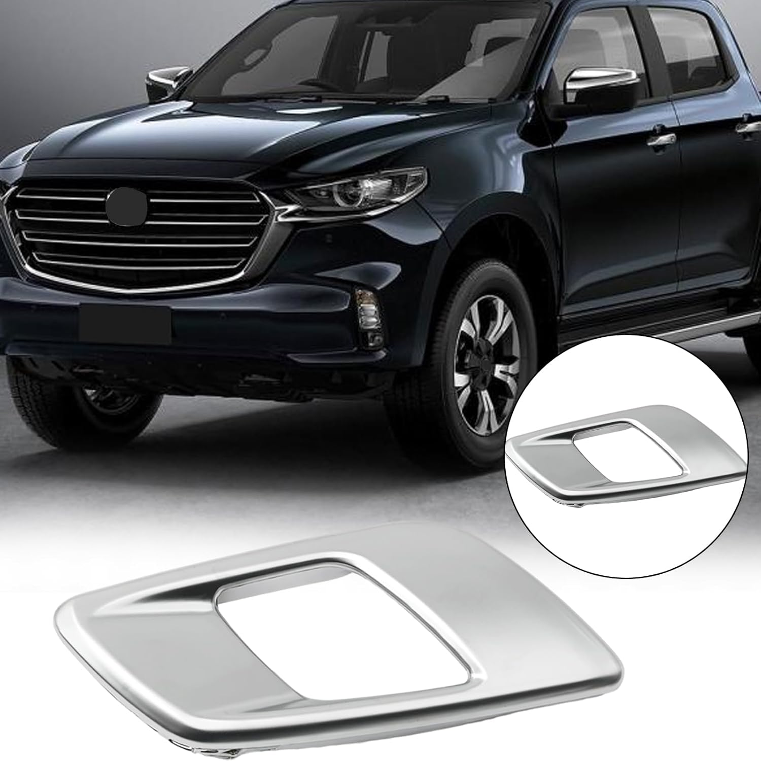 Laffonparts 1 Pair L+R Front/Rear Inner Door Handle, Replacement for Ford Ranger T6 2012-2021, Replacement for Mazda BT50 2012-2020, Replacement for Everest UAI UAII 2015-2021 AB3921970AB AB3921971AB image number 2