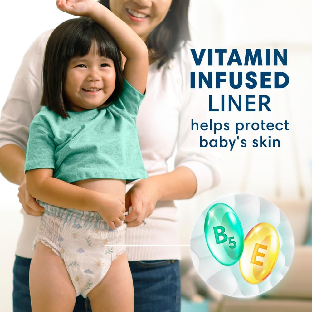 Pampers Pure Protection Training Underwear, Baby Shark, Size 4 2T-3T, 60 Count