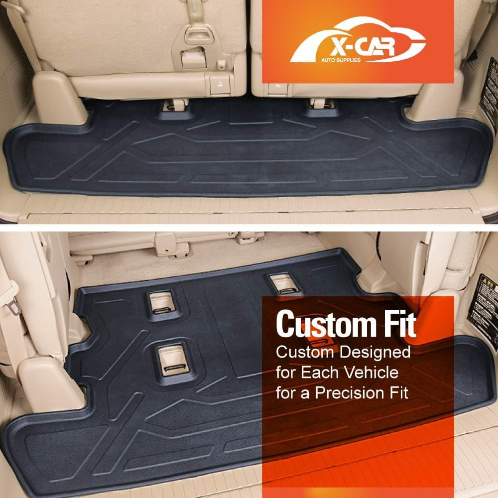 X-CAR Boot Liner for Toyota Landcruiser 200 Series GXL VX Sahara Altitude 2007-2021 Heavy Duty Cargo Trunk Mat Luggage Tray Interior Accessories image number 4