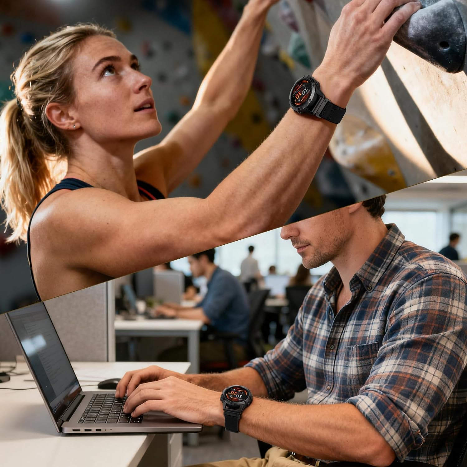 Relting 22Mm Quick Fit Nylon Bands Compatible with Garmin Fenix 8 47Mm/Fenix 7/6/5, Approach S62/S60, Solo Loop Sport Strap for Epix 2/Epix Pro 47Mm/Descent G2/G1