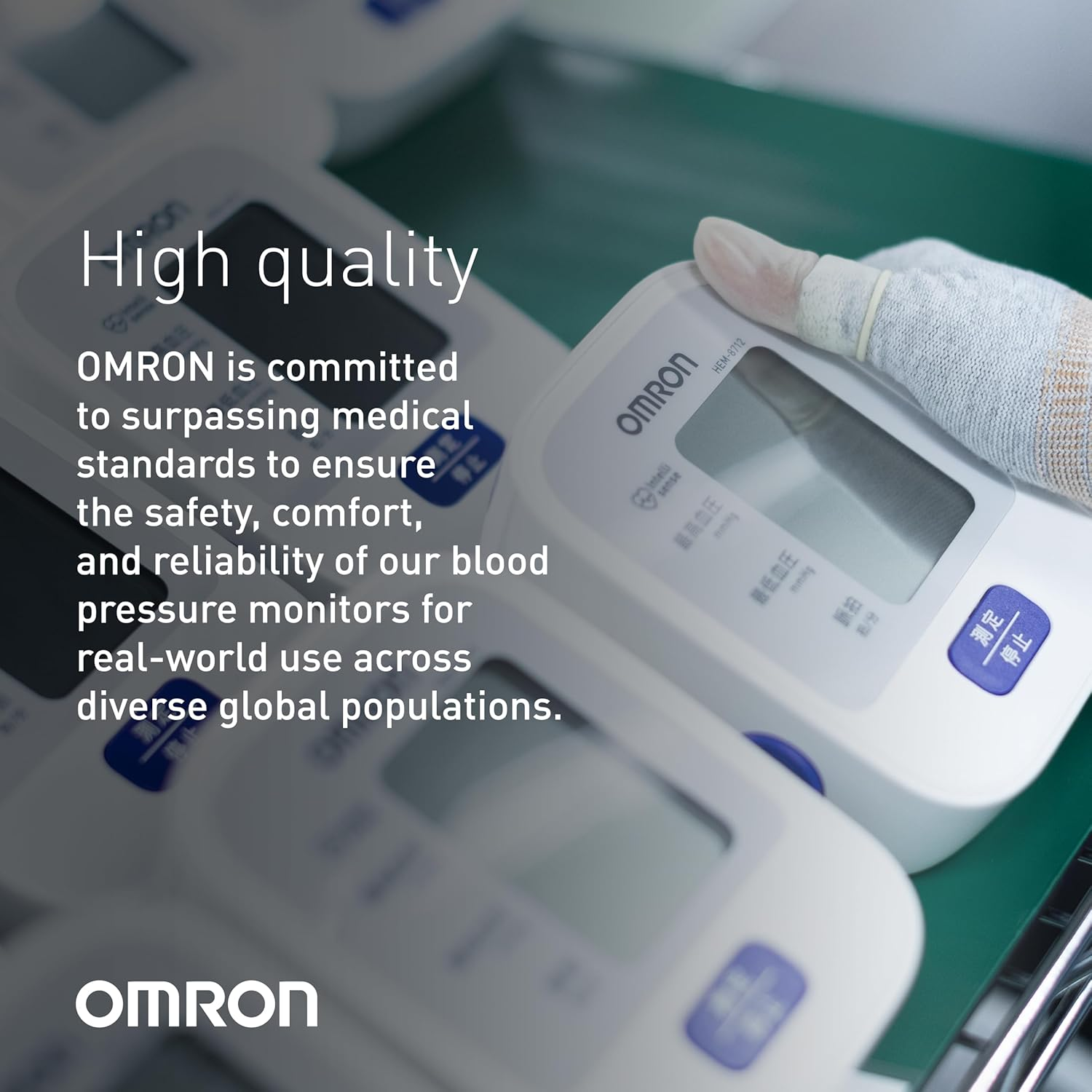OMRON HEM7142T2 Digital Bluetooth Blood Pressure Monitor &ndash; Upper Arm, Intellisense Technology, Irregular Heartbeat Detection, Cuff Wrap Guide, 14 Memory, 3+3 Warranty image number 2