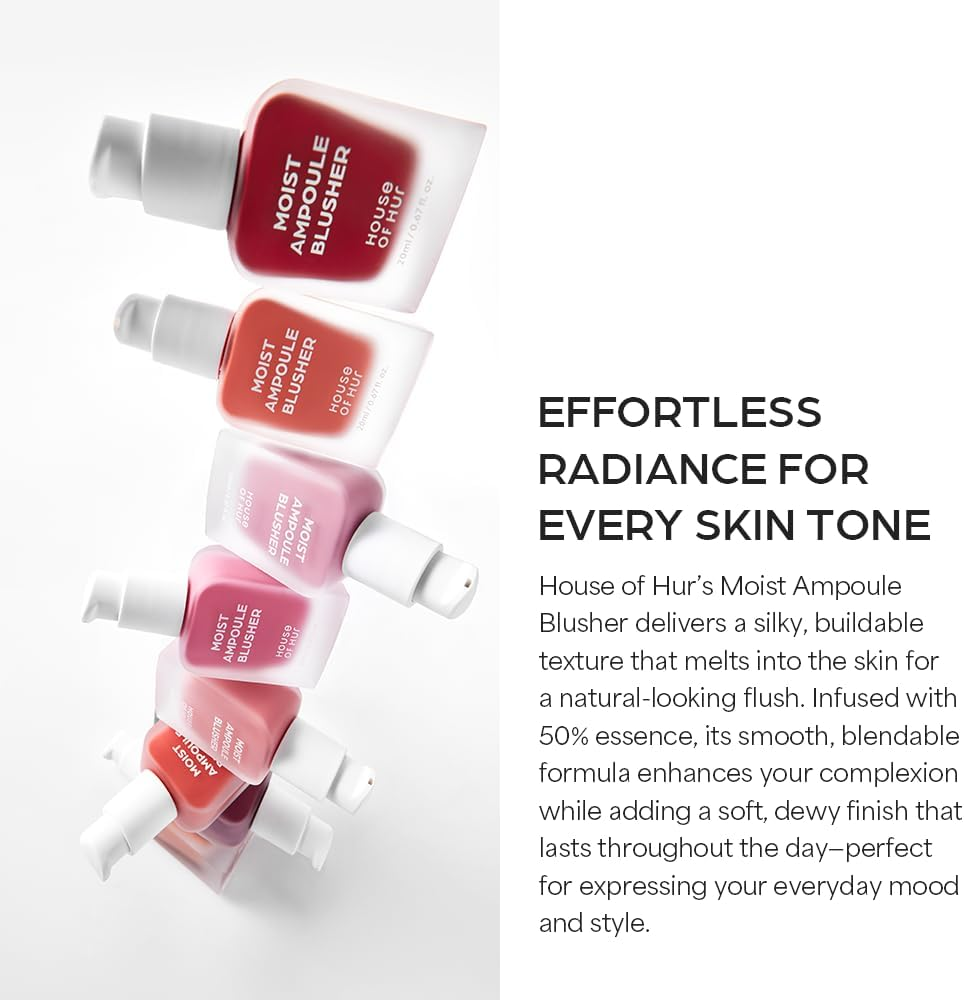 House of Hur Moist Ampoule Blusher #04 Lavender Flush image number 5