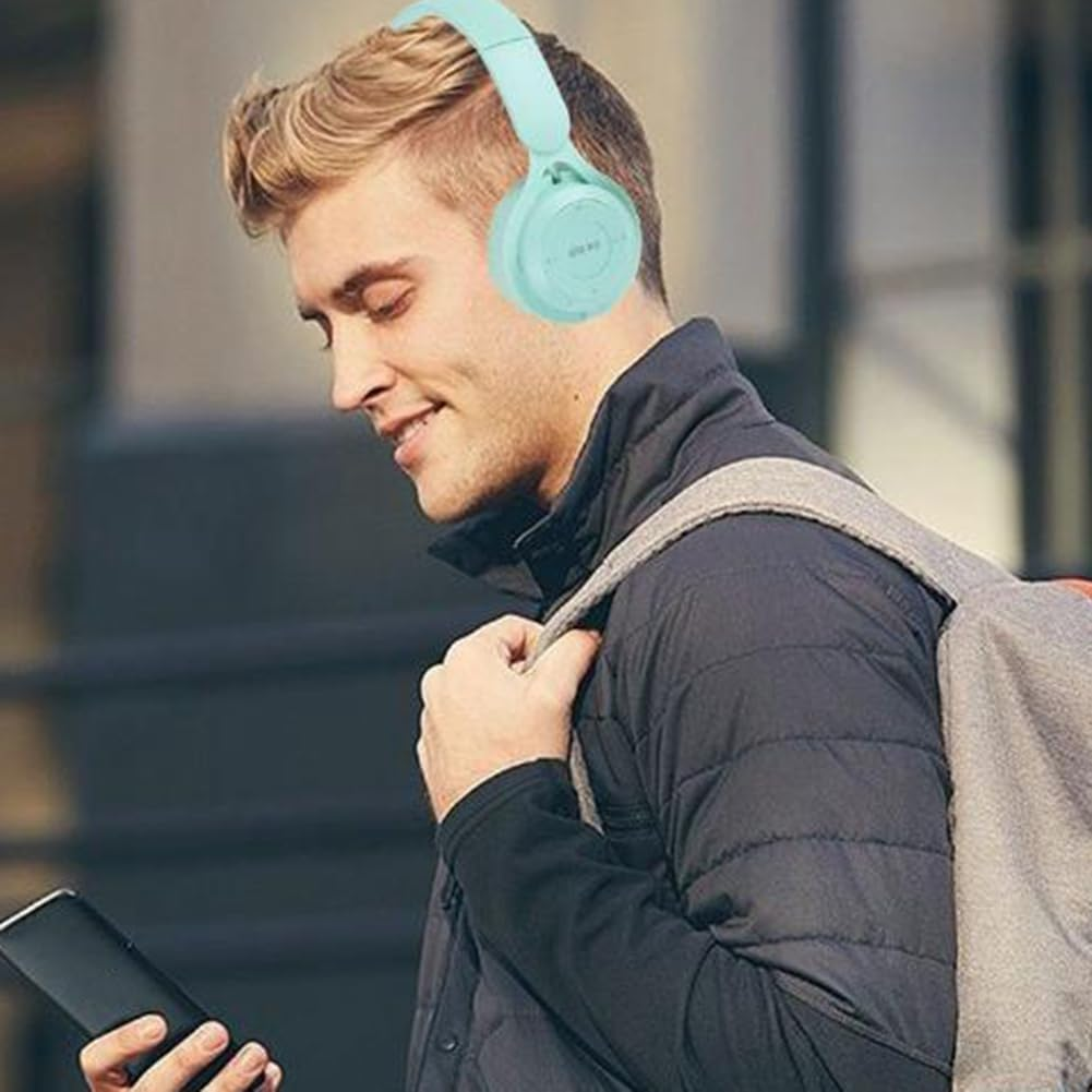 Xelea Headband Bluetooth Headset Y08 Wireless Bluetooth Headset Portable Foldable Children Headset White image number 1