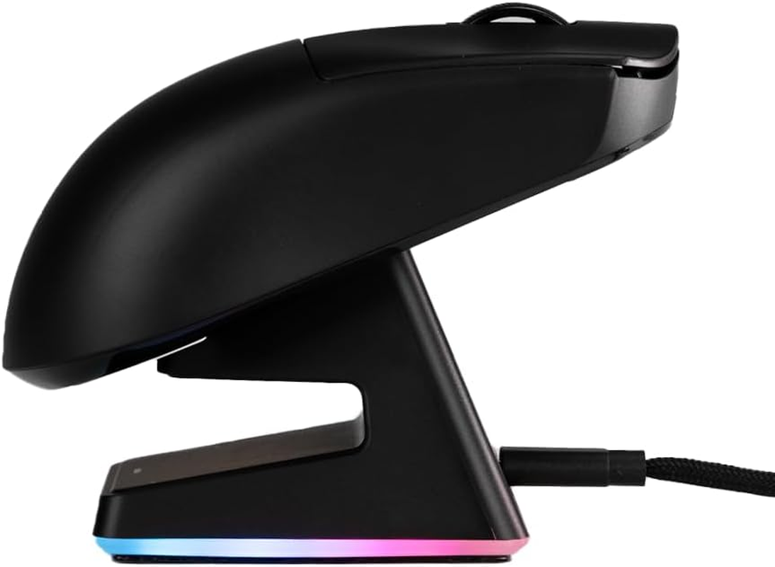 Aftershock M1 Pro Wireless Gaming Mouse, 59G, RGB Charging Dock, 7 Programmable Buttons, Black image number 2