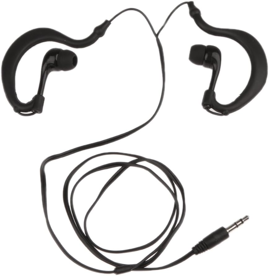 2 Pieces 3.5Mm Earhook Sport Waterproof Earphone Headphone for MP3 image number 3