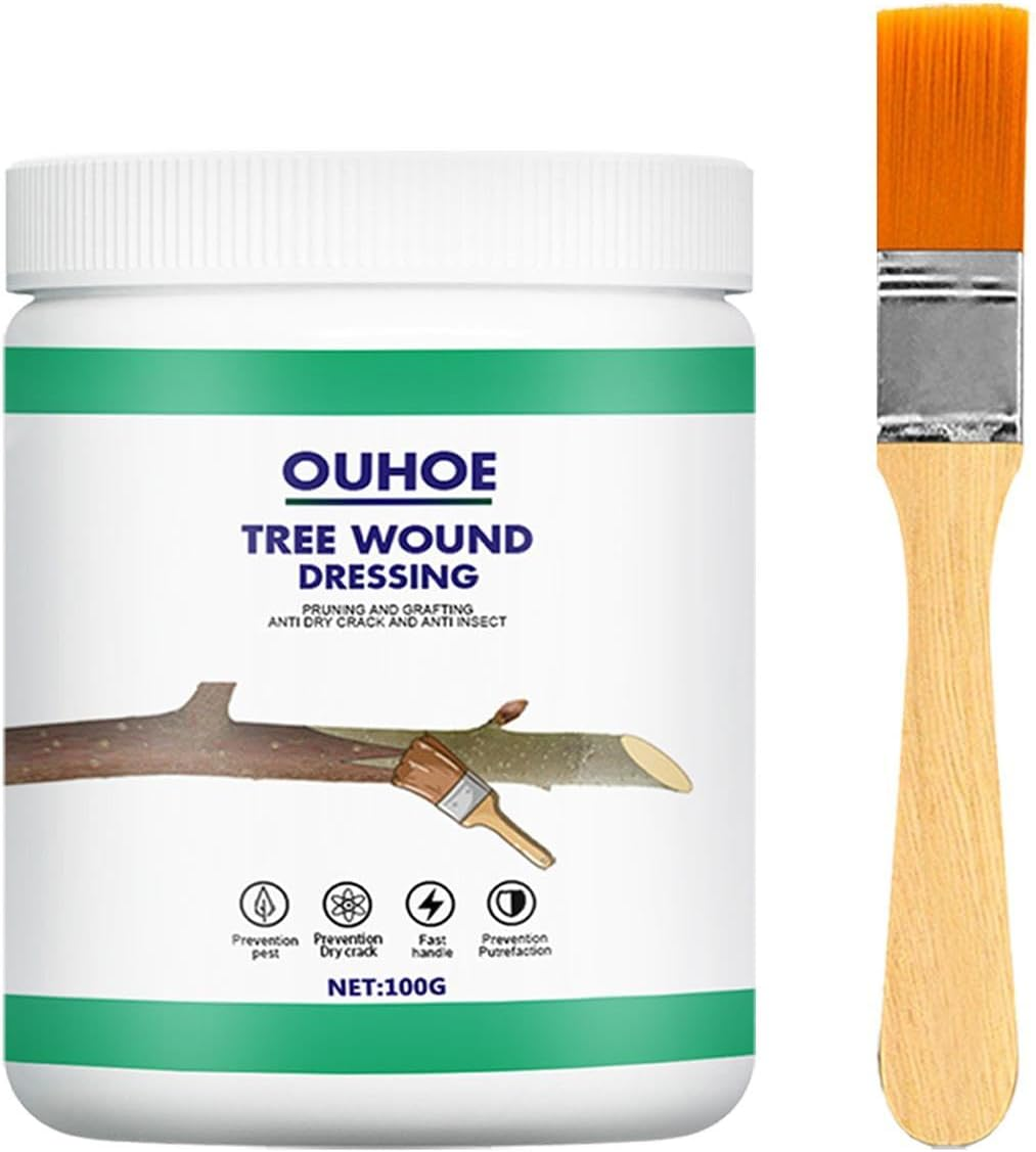 JISADER Tree Wound Sealer Tree Repair Garden Supplies Compound Sealer Multipurpose Portable for Branch Pruning Gardening Grafting image number 2