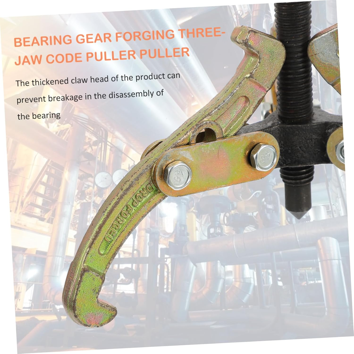 SEWOART Steel Gear Puller Bearing Puller High Torque Three-Jaw Code Tool Accessory Easy Assembly Random Color image number 3