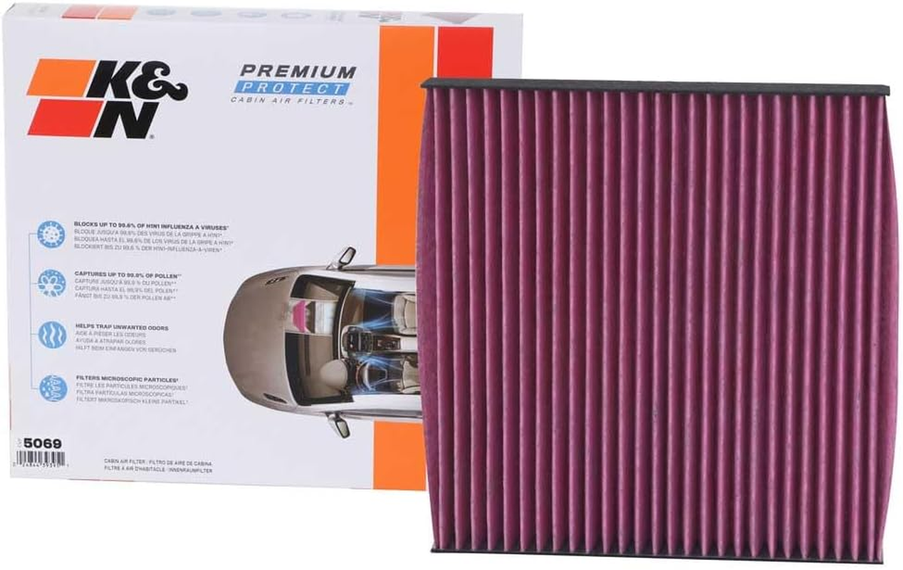 K&N DVF5069 Disposable Cabin Air Filter image number 4