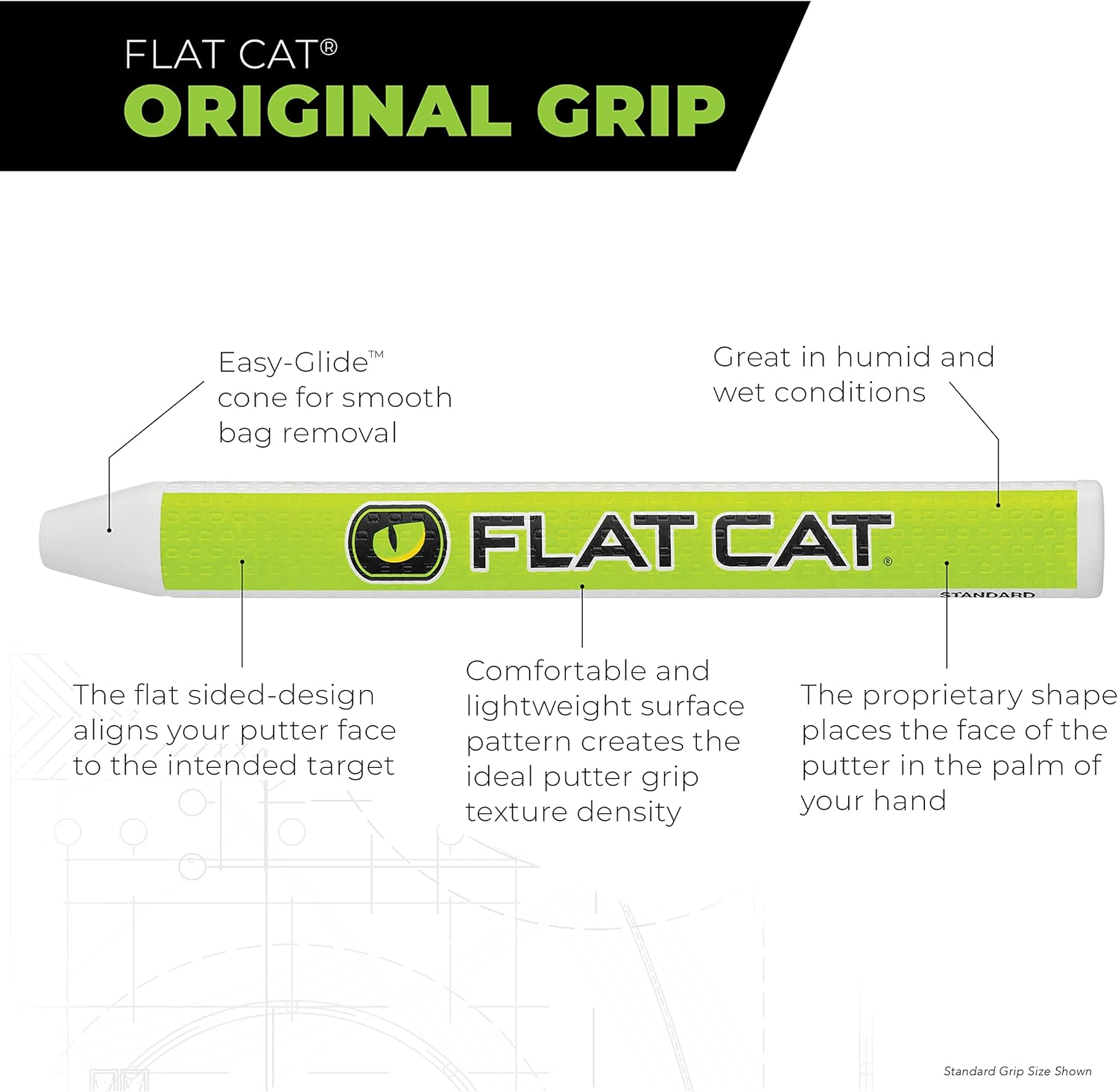 FLAT CAT Original Putter Grips image number 4