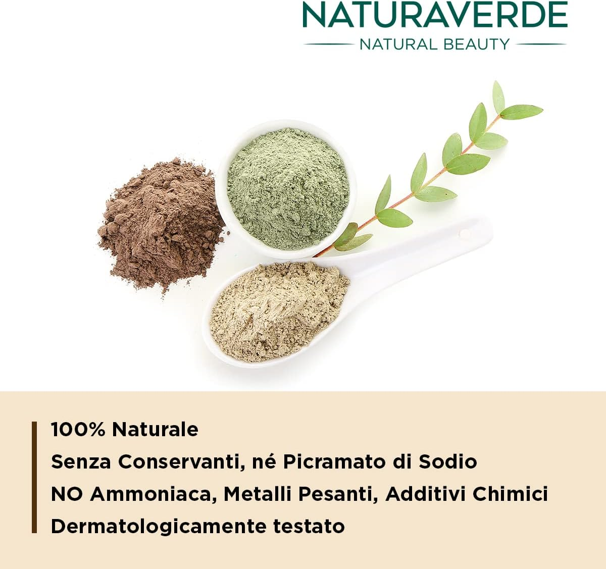 Naturaverde Tan Henna Plant Dye 100G image number 4