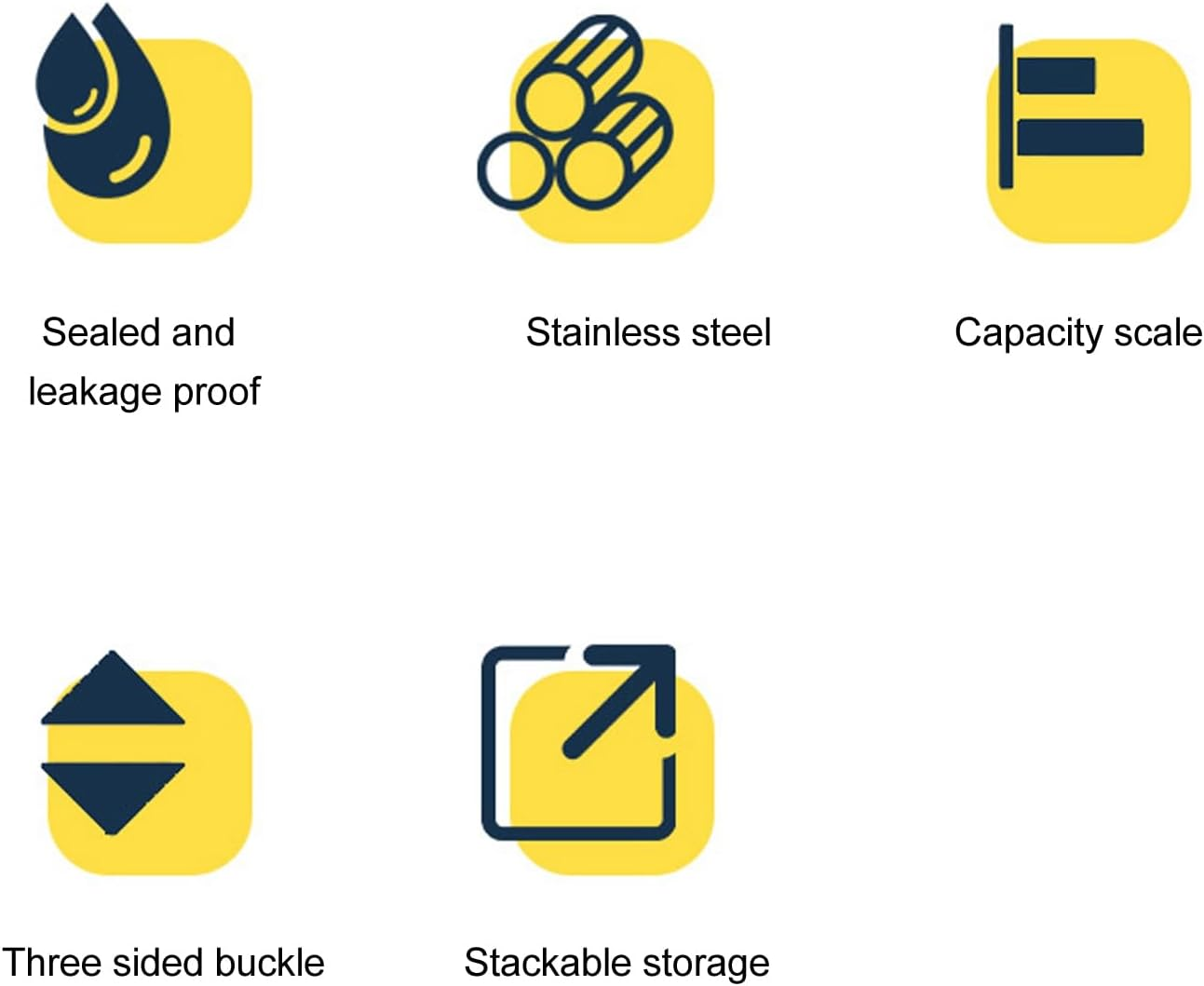 Dog Food Storage Container, Dog Food Container for Dog Food, Leakage Proofcat Food, and Bird Feed, Airtight Leakage Proof, Brushed Stainless Steel (Licaeveyrtd9Eu7G1M-11) image number 6