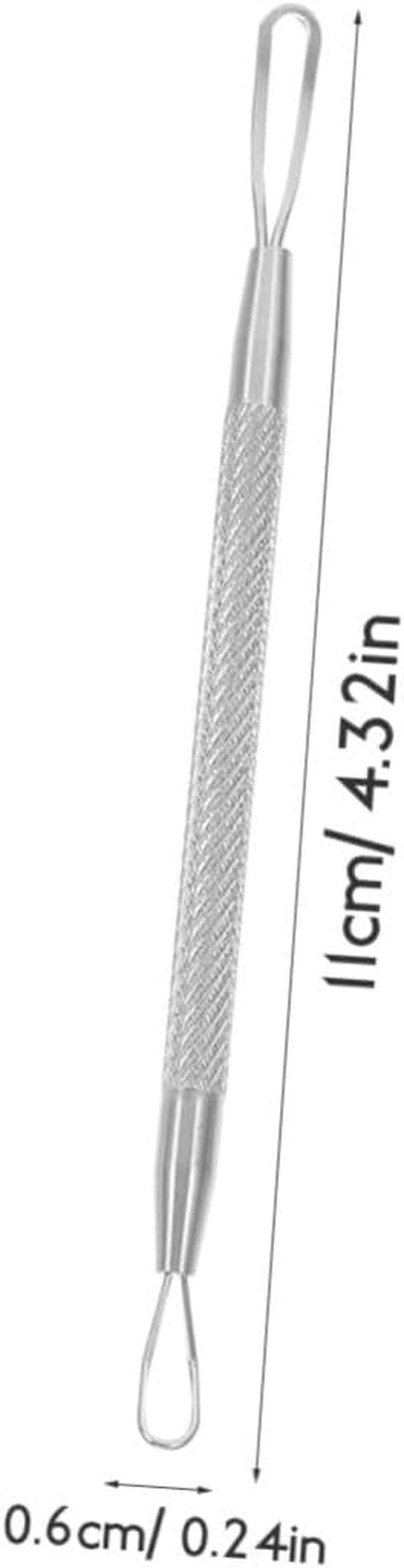 SOLUSTRE Blackhead Remover Pimple Squeeze Ring 7Pcs Stainless Steel Double-Headed Tool for Efficient Blackhead Extraction and Pimple Care with Portable Case image number 5