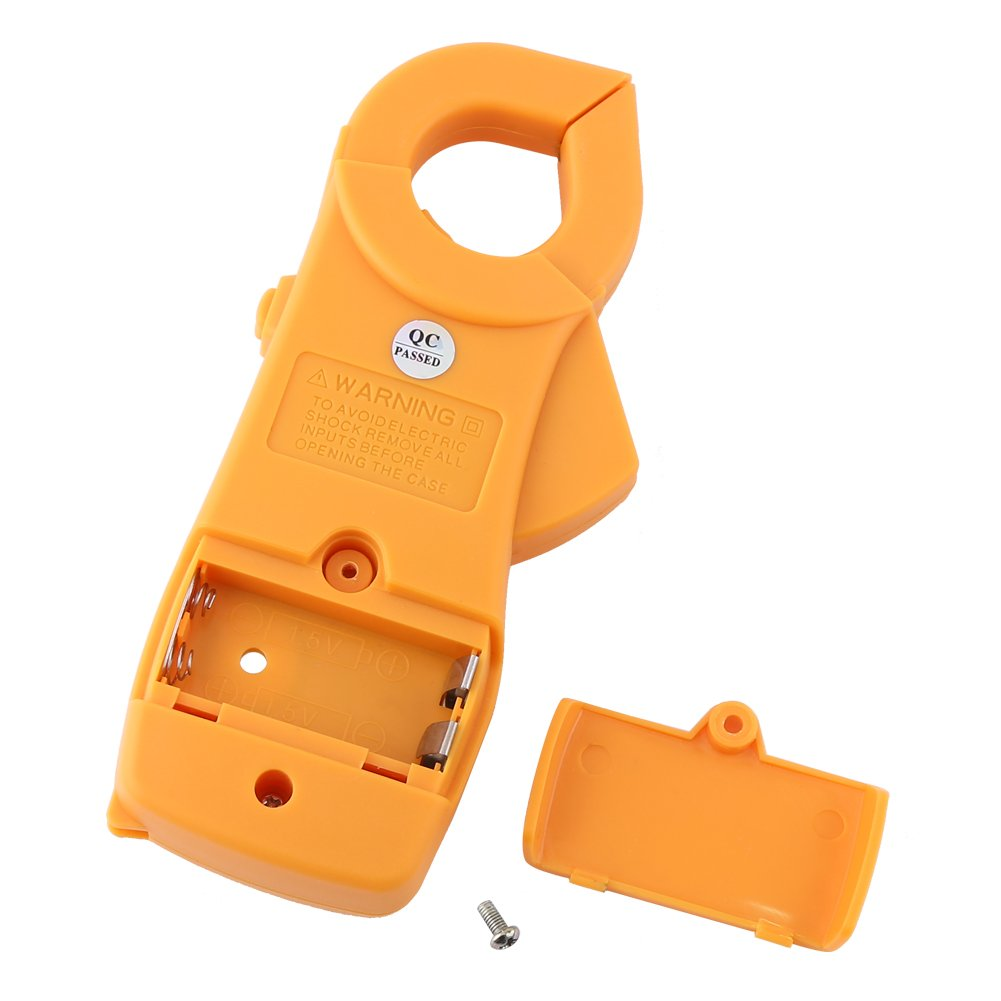 Digital Clamp Multimeter AC DC Voltmeter Ammeter Ohmmeter Volt Tester LCD Meter, 1999 Counts, 600V 400A, Amp Electric Current Tester for Automotive, Household, Pocket VOM Tester image number 6