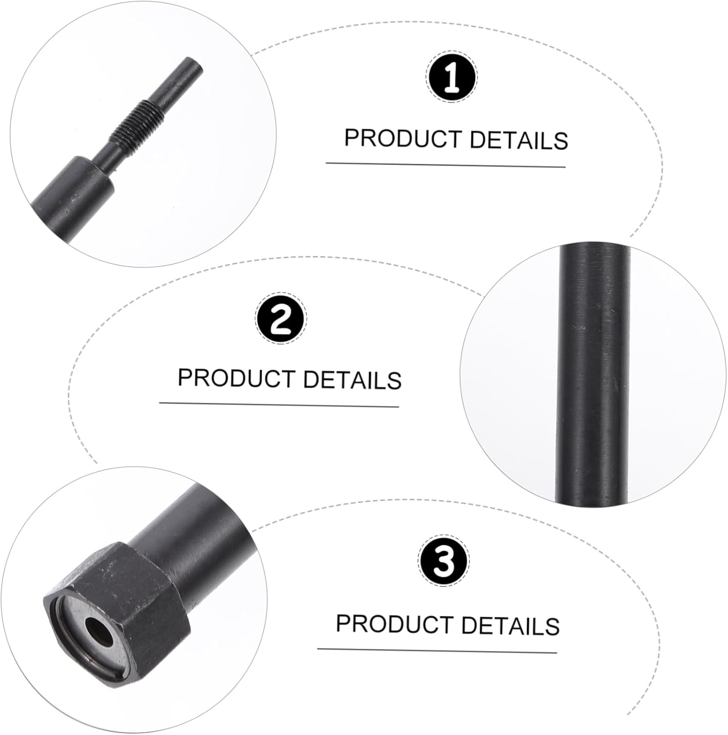 HEALEEP Car Glow Plug Extracting Tool Set 22Mm Auto Repair Puller for Broken Electrode Thread Removal Automotive Maintenance Equipment image number 1