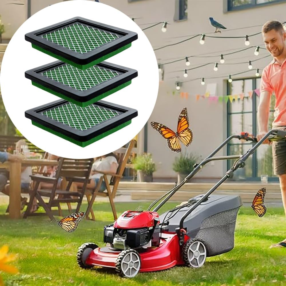 Paifeancodill 3 Pack 17211-Zl8-023 Air Filter, Compatible for Honda Gcv160 Gcv190, Husqvarna 7021P, Premium Lawn Mower Air Cleaner Element