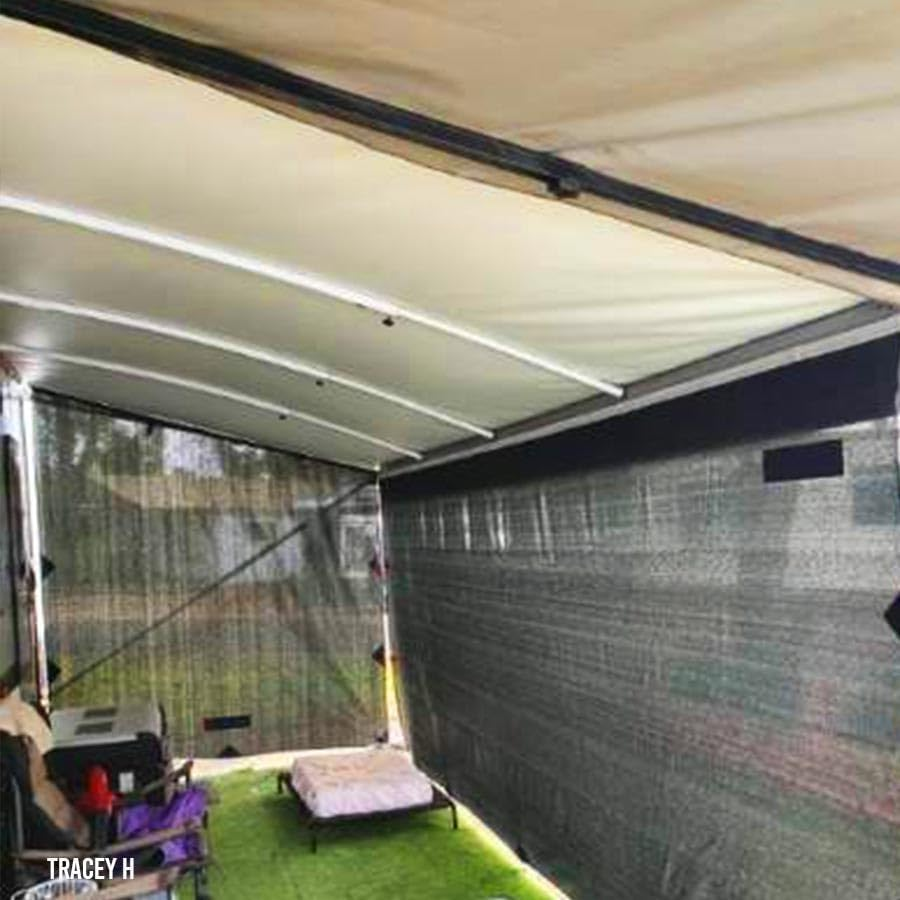 Caravan Privacy Screens (Black, 4.9X2.2M) image number 6
