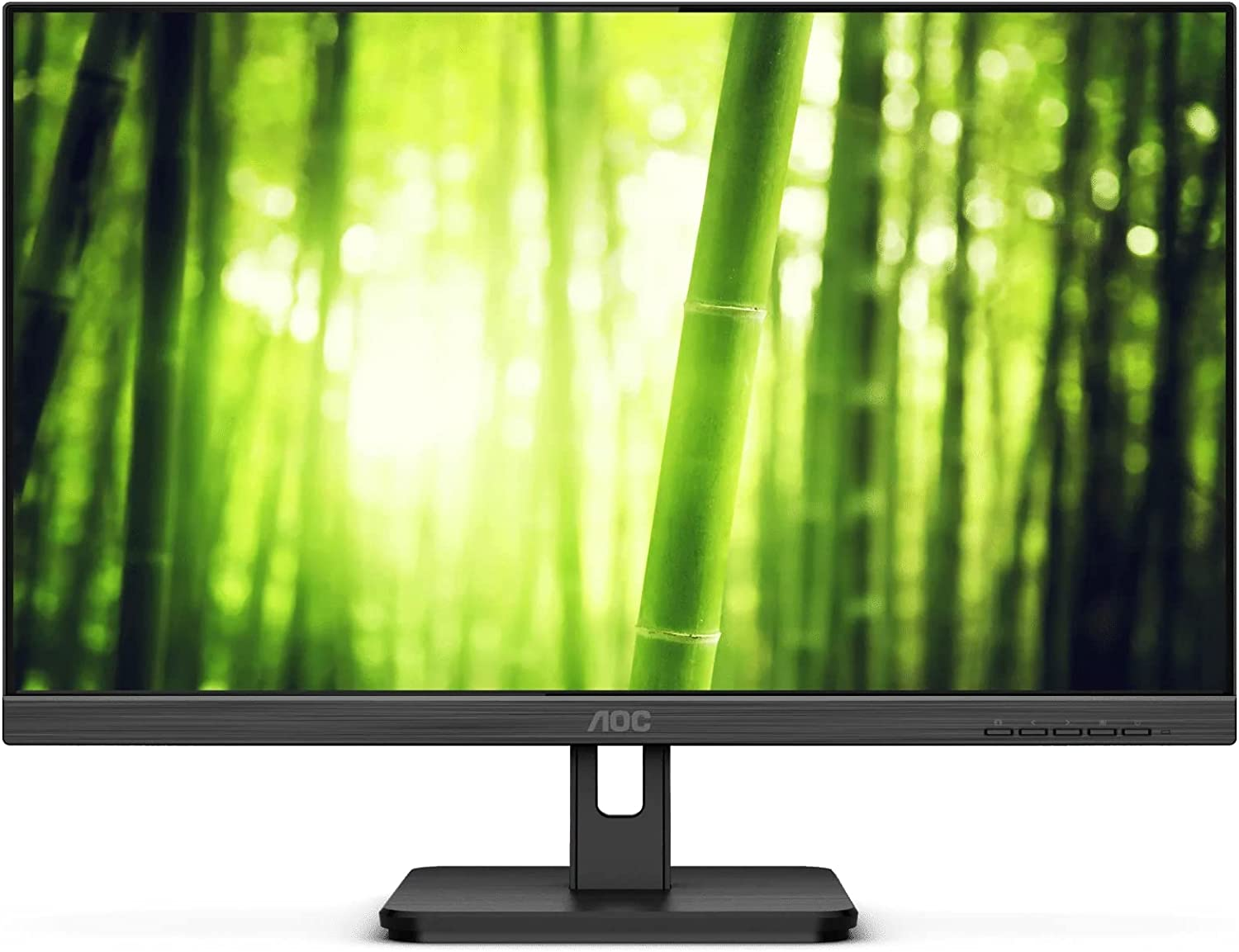 AOC 24 Inch Full HD 75Hz IPS Monitor with Speakers Black,24E2Qa image number 4