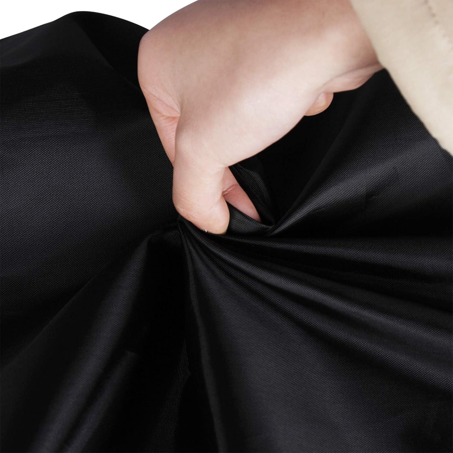 RAYWE 61-Key Piano Keyboard Dust Cover Water-Resistant Canvas Material Foldable Black Electronic Piano Accessories