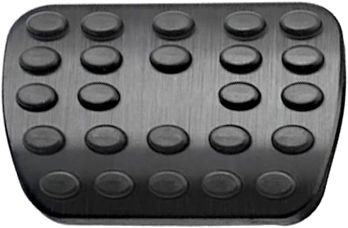 Anti-Slip Aluminum Brake Gas Pedal Pads, Auto No Drilling Accelerator Pedal Covers Foot Pedal Pads Kit, Compatible with Mercedes-Benz C E S GLC GLE GLS CLS Class W205 W213 X253 W167, Silver image number 6