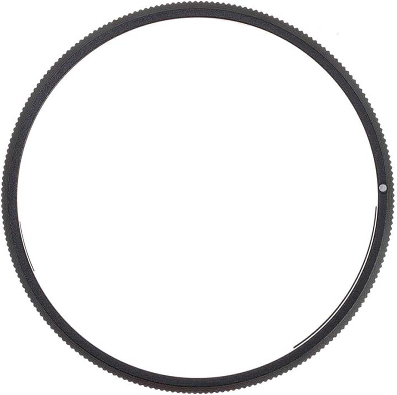 SZZCNOX Metal Lens Decoration Ring Cap for RICOH GR3X/GR3III/GR3IIIX/GR3 HDF Camera, Replacement Lens Ring Camera Accessories (Black)