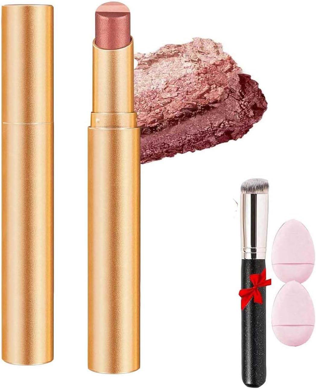 3-Color Gradient Eyeshadow Stick Set,Waterproof Long-Lasting Cream & Glitter Eyeshadow Sticks,For Day and Night,Portable Glitter Shadow,For Women (All, SIZE)