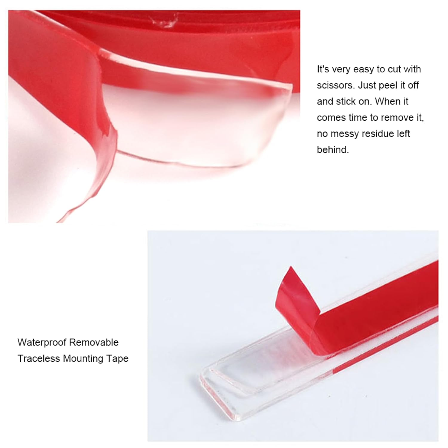 Labymos Double Side Adhesive Nail Art Tape Waterproof Removable Traceless Mounting Tape for Salon Nail Tips image number 6