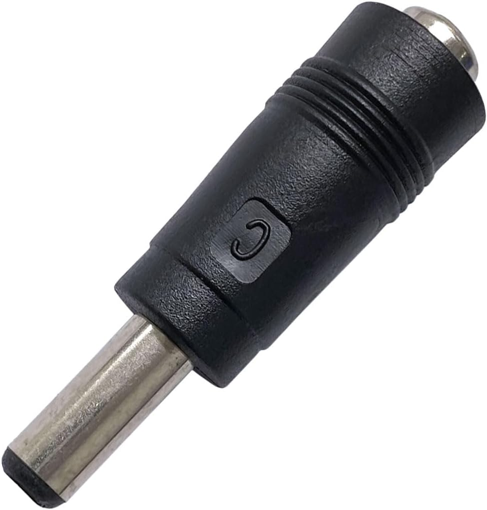 DC Power Adapter 5.5Mm X 2.1Mm to 3.5Mm X 1.3Mm, DC in Line Socket Female to DC Male Plug, Coaxial Power Converter for CCTV Equipment, Video Surveillance Camera, LED Lights, Notebook, PC image number 3