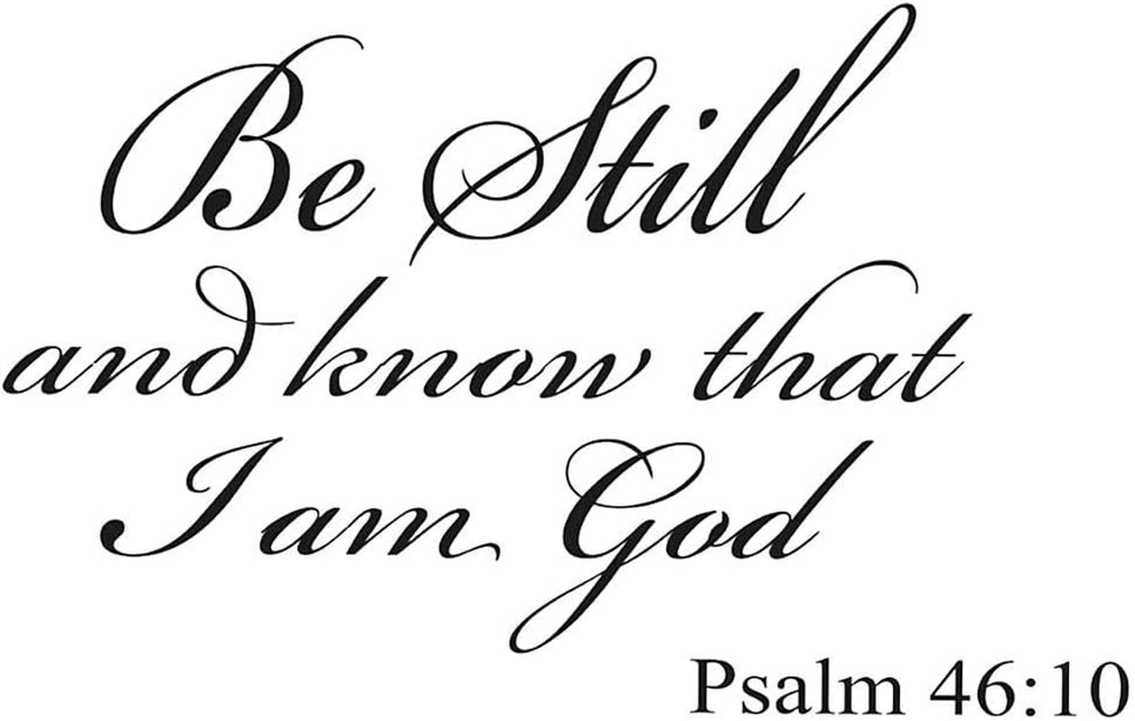 Bible Sticker of Bible Verse Wall Decals Christian Quote Wall Art Stickers Religious Decor Christian Wall Art Quote Lettering image number 6