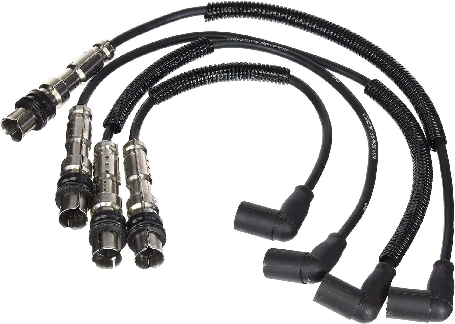 NGK 44316 Ignition Cable Set, Black image number 3