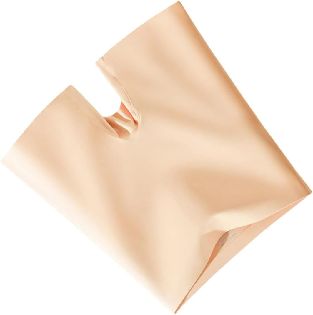 Gatuida Women Maternity High Waist Safety Pants Pregnant Safety Briefs Seamless Comfortable Underwear Mid-Rise Tummy Control Suitable for Pregnancy Khaki image number 1