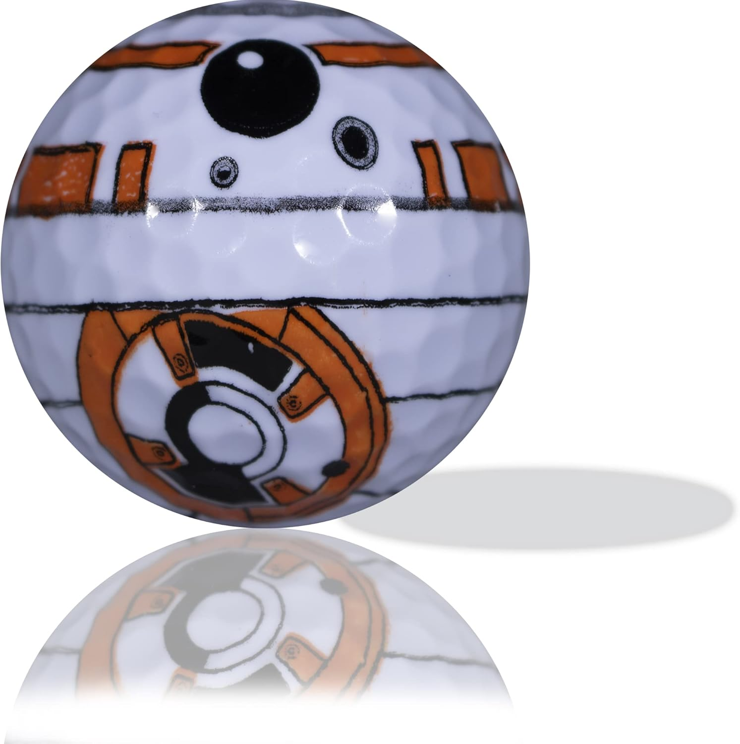 Death Star BB8 R2D2 Golf Balls with 20 Printed Tees image number 3
