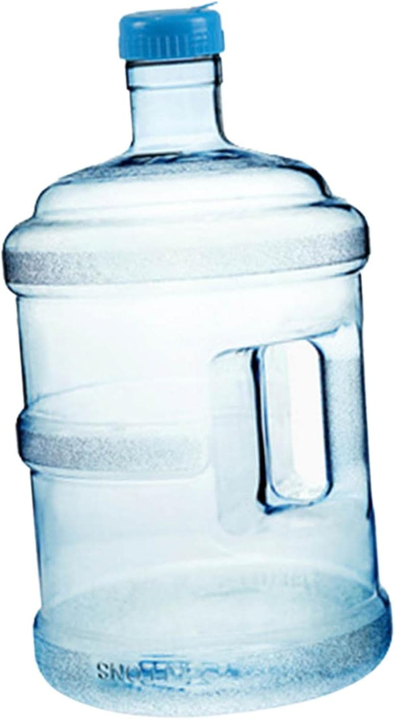 Koolsoo Thickened Water Dispenser Bottle Jug Plastic round Mineral Water Barrel Reusable Bottled Water Bucket for Camping Outdoor Car Washing Picnic, 18.9L image number 6