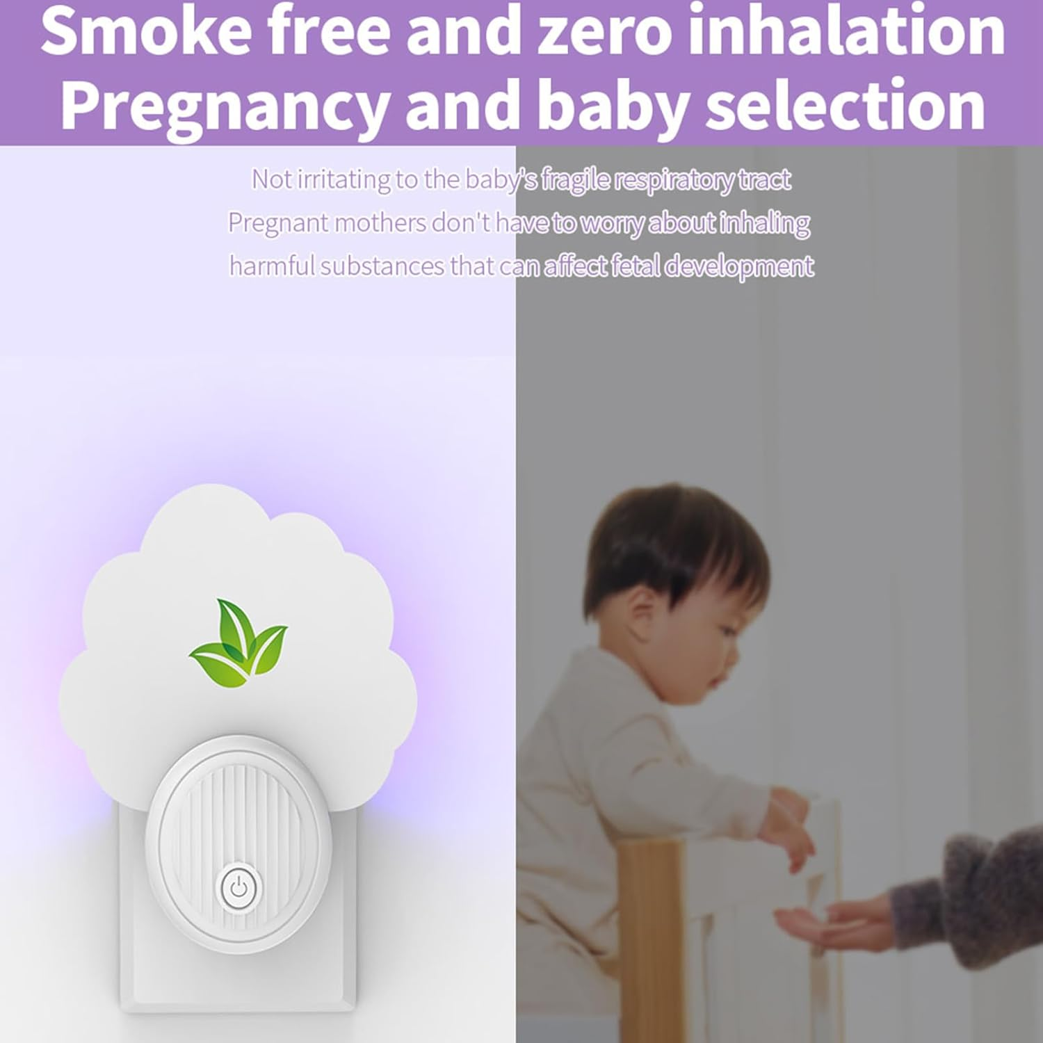 2Pcs Indoor Plug in Mosquito Killer,12Pcs Adhesive Cards,Electric Mosquito Fly Zapper,Plug-In Mosquito Killer, Flying Insect Trap for Flies,Bug Zappers Indoor Suitable for Every Part of Home image number 1