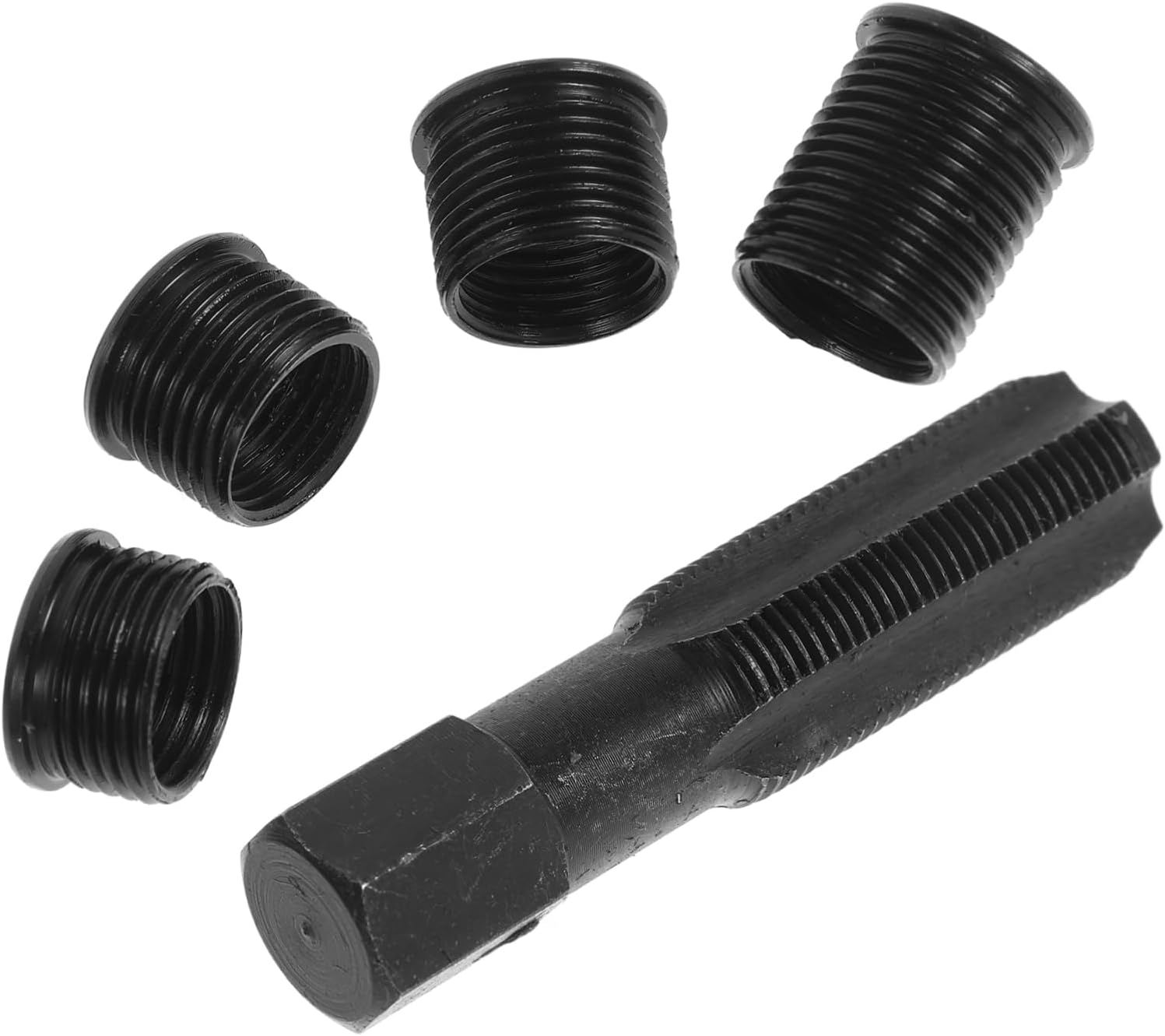 Gatuida Automotive Spark Plug Thread Repair Kit Helicoil Tool Car Maintenance Easy to Use Thread Repair Tool image number 1