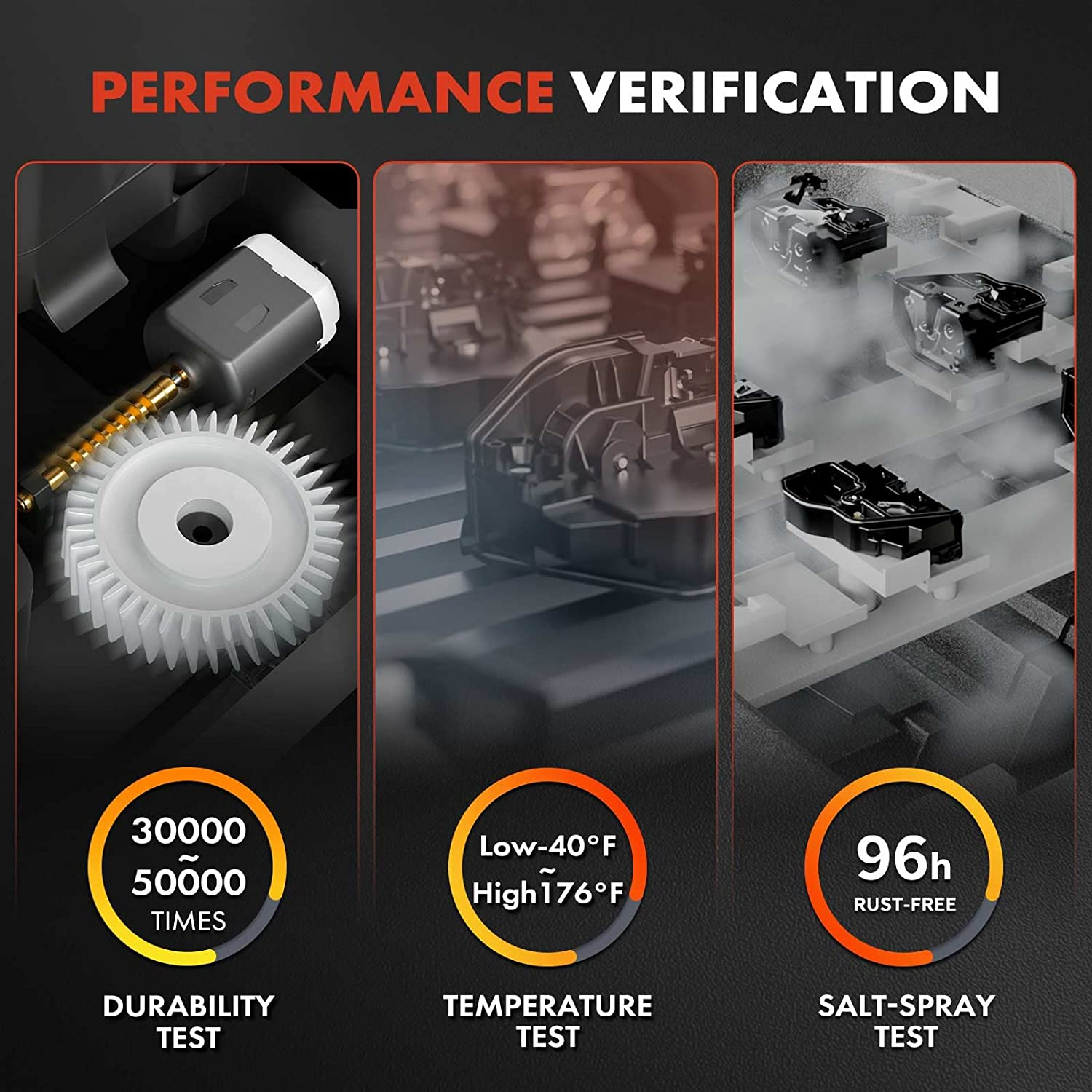 A-Premium Door Lock Actuator Motor for Subaru Legacy Outback 2005-2009 Front or Rear Right Passenger Side image number 3